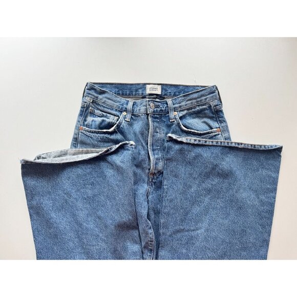 CITIZENS OF HUMANITY Beverly Corsage Slouch Boot Wide Leg Jeans, Size 26 - Picture 12 of 16